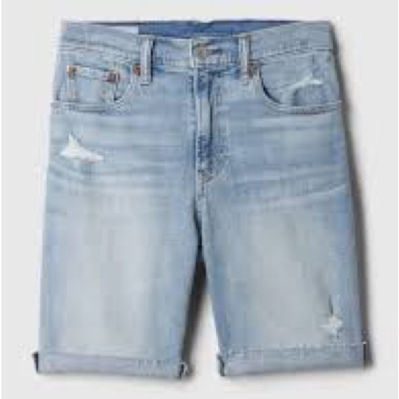 Gap high rise denim shorts nwt size 28” - Picture 1 of 5